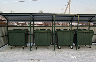 В частном секторе Нижнего Тагила оборудовали современные площадки для ТКО