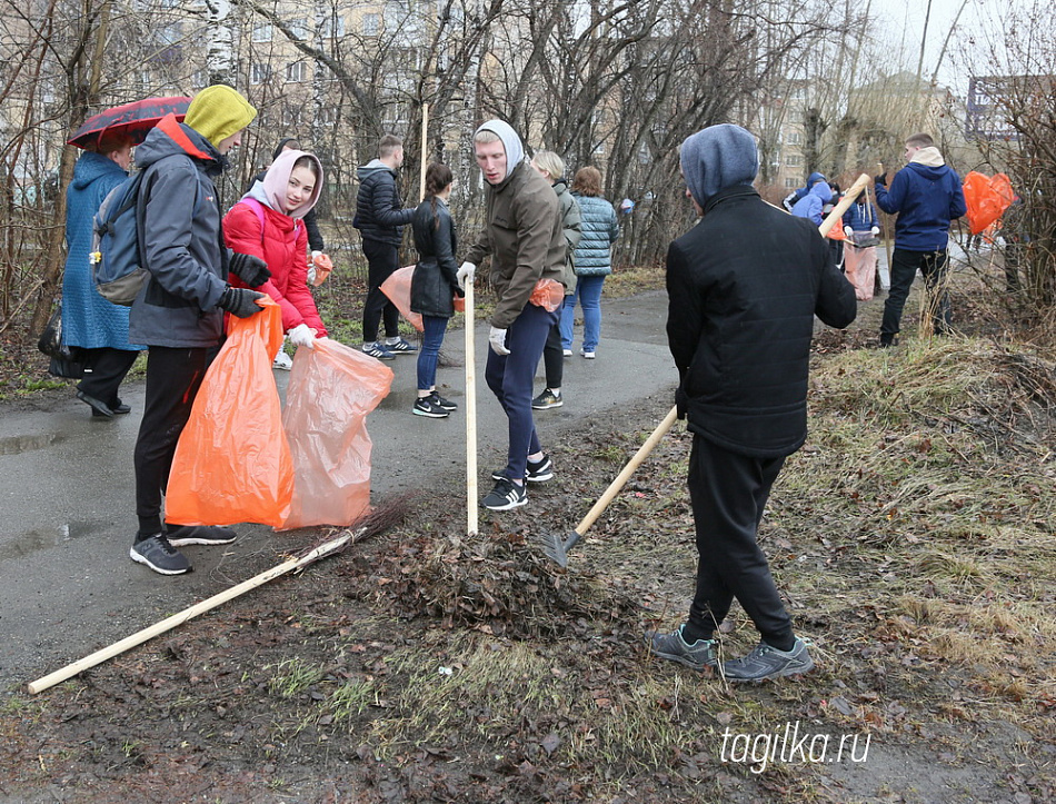 Нижний Тагил присоединился к Всероссийскому субботнику