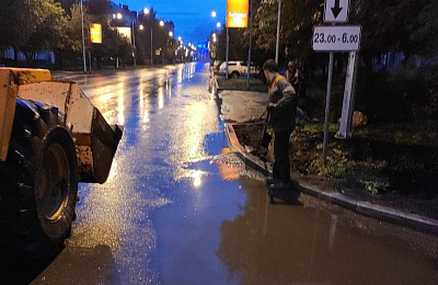 Тагильские коммунальные службы всю ночь устраняли последствия ливня