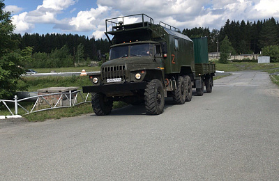 Строительная компания из Нижнего Тагила отправила на Донбасс передвижную мастерскую