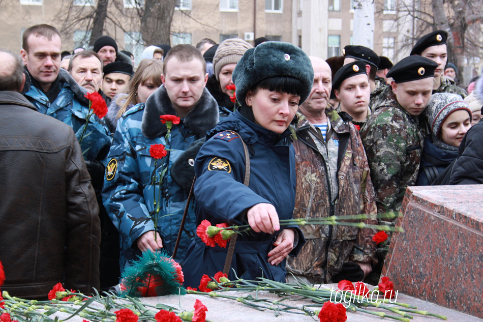 В Нижнем Тагиле почтили память погибших в Афганистане