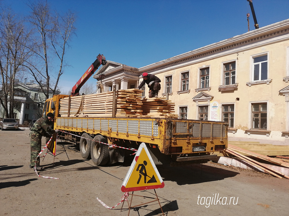 В школе №72 Нижнего Тагила идет капитальный ремонт