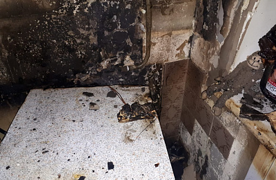 Пожар унес жизнь ребенка