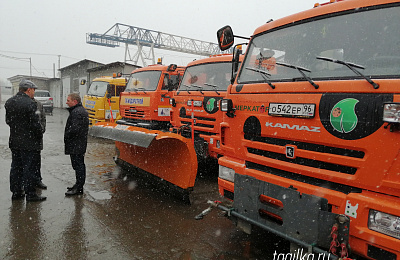 Глава Нижнего Тагила Владислав Пинаев посетил МУП «Тагилдорстрой»