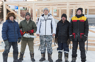 В Нижнем Тагиле строят ледовый городок