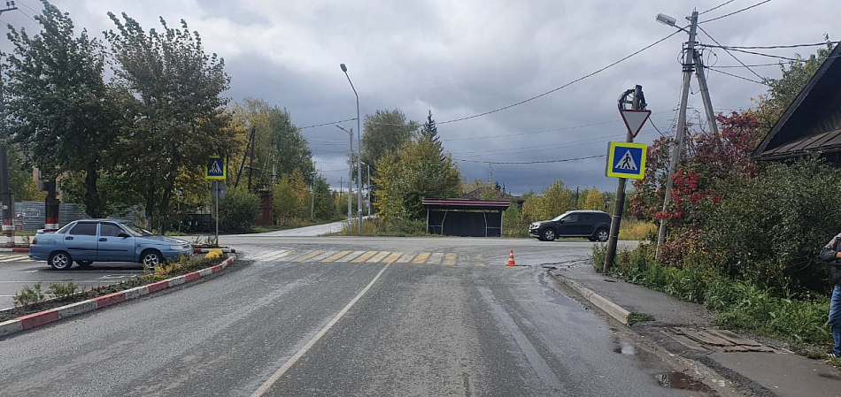 В Нижнем Тагиле водитель иномарки сбил ребенка на пешеходном переходе и уехал с места ДТП