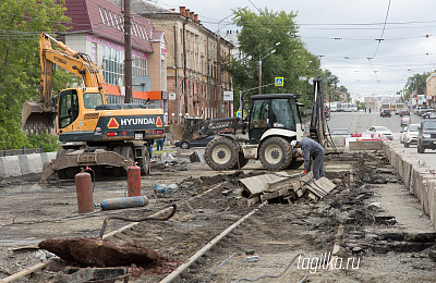 В Нижнем Тагиле идет ремонт путепровода на одной из главных улиц