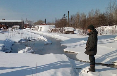 Утечку водовода на Северном шоссе остановили