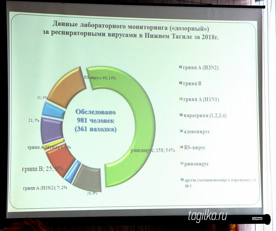 В Нижнем Тагиле - 40 случаев гриппа