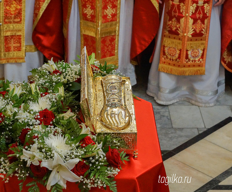 Десница Георгия Победоносца прибыла в Нижний Тагил (ФОТО)